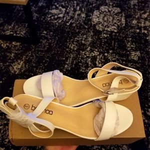Womans block heels
